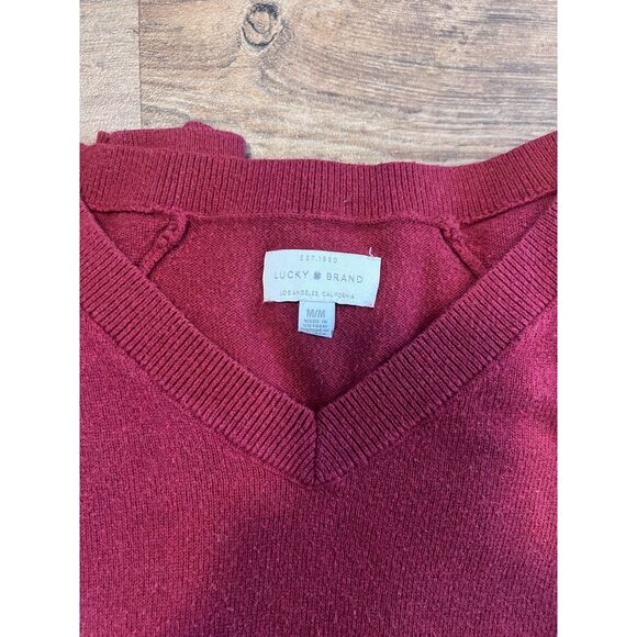 Lucky Brand Red Sweater - Picture 4 of 5